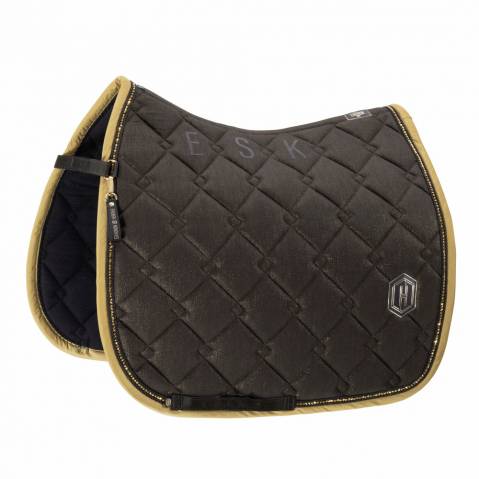 Tapis de selle COTTON GLITTER CRYSTAL Dressage Heritage 2025 - Eskadron