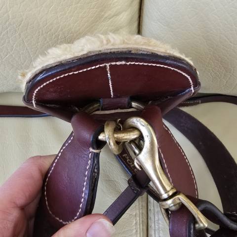 Selle d'équitation Terry's Sensor 17' mixte équipée