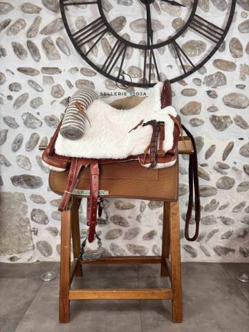 Selle espagnole VAQUERA ZALDI traditionnelle