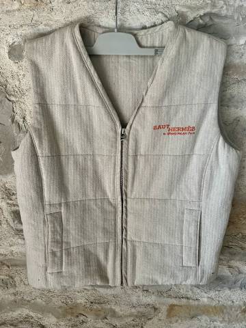 Doudoune sans manche Hermès 