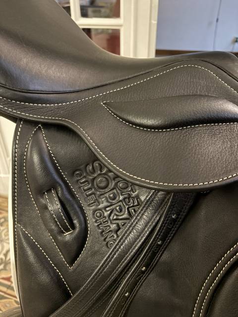 selle noir en cuir 17 