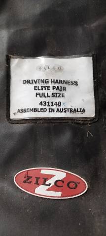 Harnais zilco en paire taille full elite