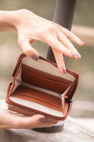 Porte monnaie Clémence - Pénélope Collection - Cuir élégant