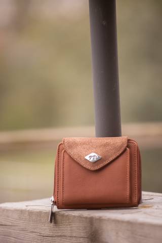 Porte monnaie Clémence - Pénélope Collection - Cuir élégant