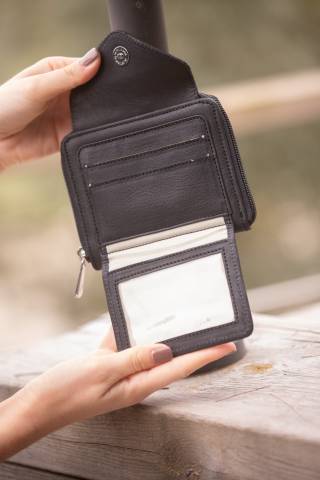 Porte monnaie Clémence - Pénélope Collection - Cuir élégant