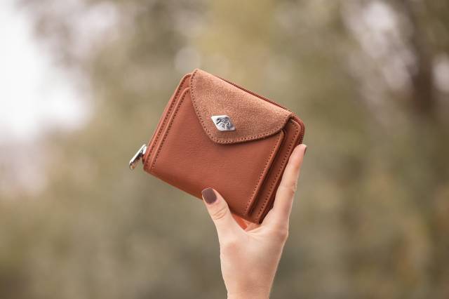 Porte monnaie Clémence - Pénélope Collection - Cuir élégant