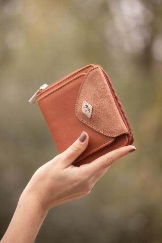 Porte monnaie Clémence - Pénélope Collection - Cuir élégant