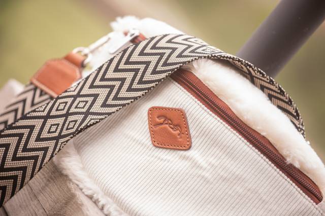 Sac banane Aliz - Pénélope Collection - Fausse fourrure et velours