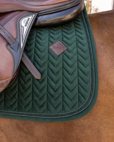 Tapis de selle Velvet Mini Perles - Kentucky - Velours luxueux