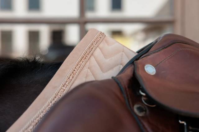 Tapis de selle Velvet Mini Perles - Kentucky - Velours luxueux