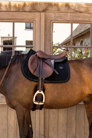 Tapis de selle Velvet Mini Perles - Kentucky - Velours luxueux