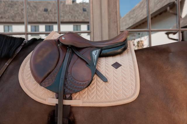 Tapis de selle Velvet Mini Perles - Kentucky - Velours luxueux