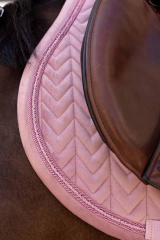 Tapis de selle Velvet Mini Perles - Kentucky - Velours luxueux