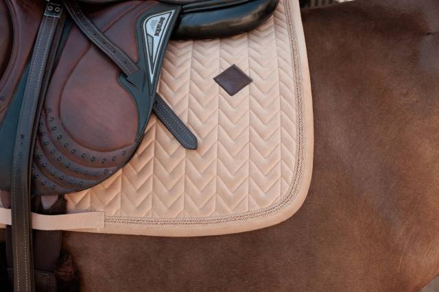 Tapis de selle Velvet Mini Perles - Kentucky - Velours luxueux