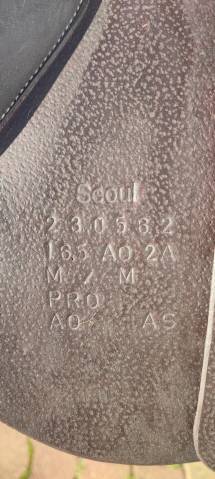 Selle Forestier Seoul veau 16,5 état neuf