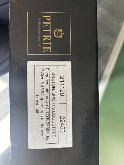 Bottes dressage PÉTRIE Elegance