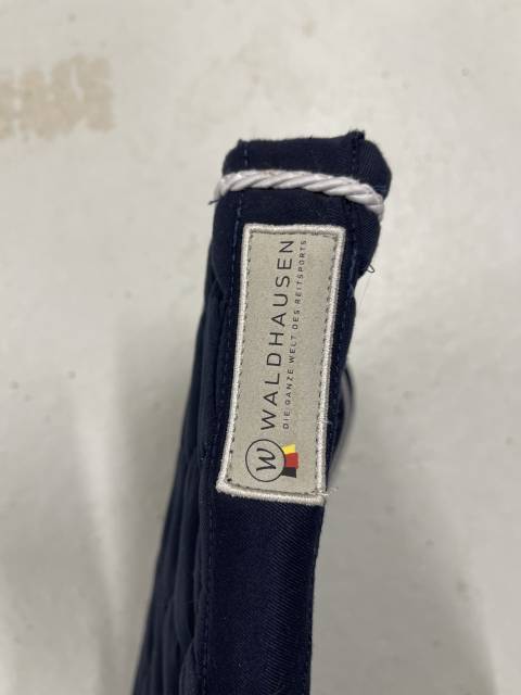 Tapis de selle bleu Waldhausen