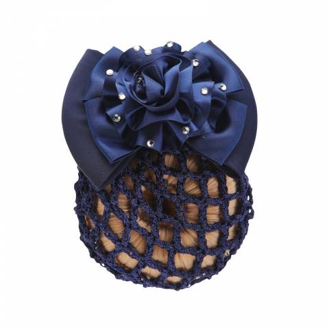 Résille barette Flower Glitter - Horka - Strass