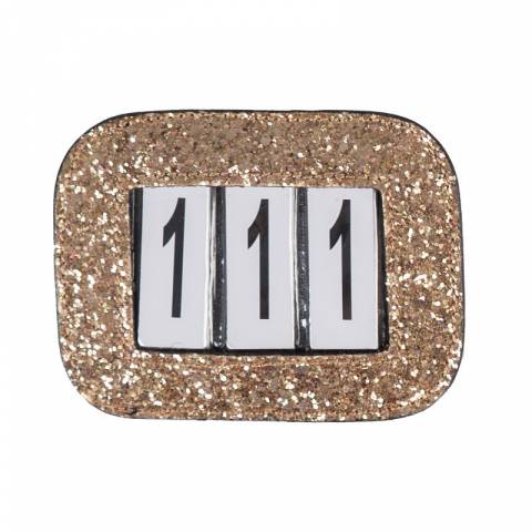 Numéros de concours strass par 3 - Horka - Paillettes