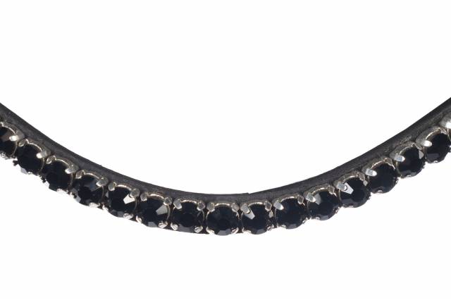 Bride de dressage Grace - HKM - Cuir avec strass