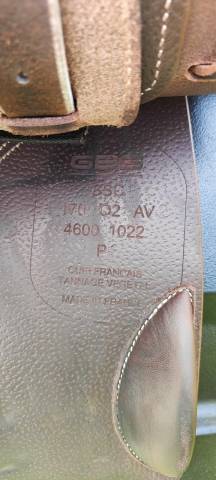 GBS 17&rsquo;&rsquo; &ndash; Selle Semi-Creuse Tr&egrave;s Peu Utilis&eacute;e !