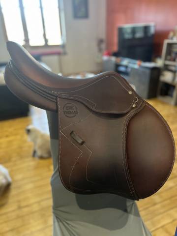 Selle mixte CSO &Eacute;ric Thomas by Antares &eacute;tat neuf 