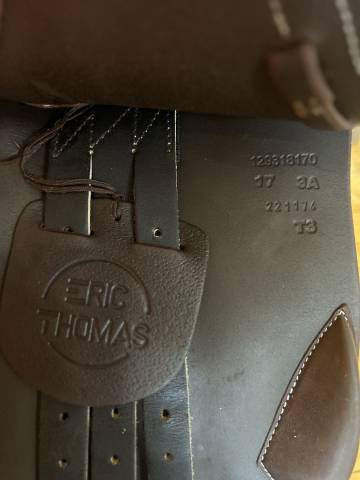 Selle mixte CSO &Eacute;ric Thomas by Antares &eacute;tat neuf 