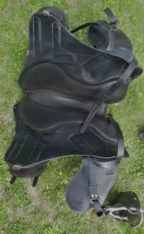 Selle randonn&eacute;e Gaston Mercier Aubrac - 17"- arcade 25+