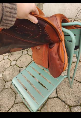 Selle Bruno Delgrange partition 17.5