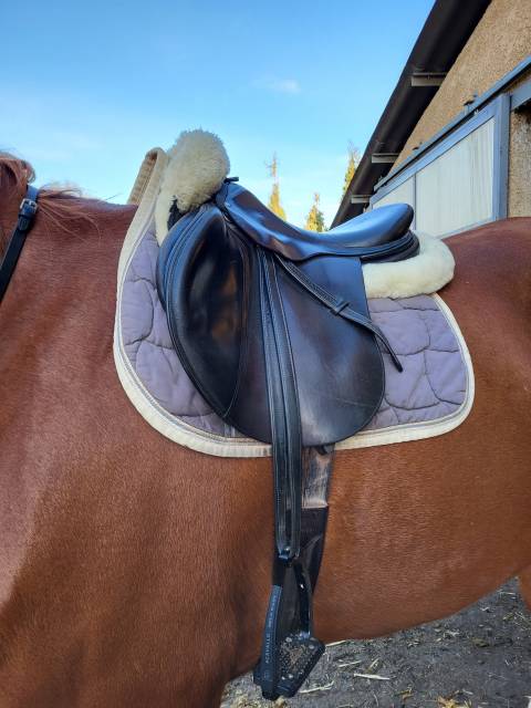 Selle Devoucoux 2002 en bon &eacute;tat 17,5