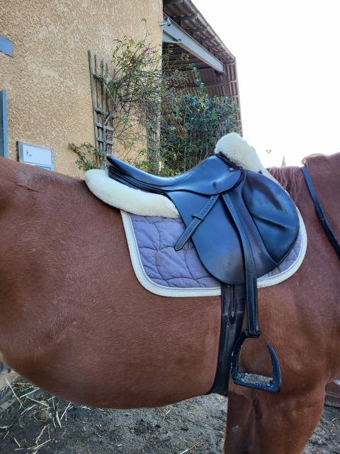 Selle Devoucoux 2002 en bon &eacute;tat 17,5