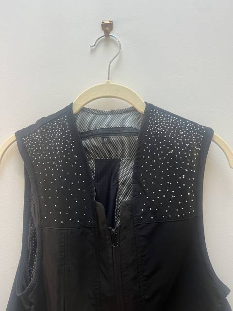 Gilet Airbag d&rsquo;&Eacute;quitation Cristal Swarovski &ndash; Taille XS