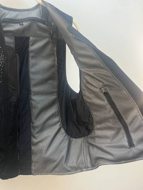 Gilet Airbag d&rsquo;&Eacute;quitation Cristal Swarovski &ndash; Taille S 