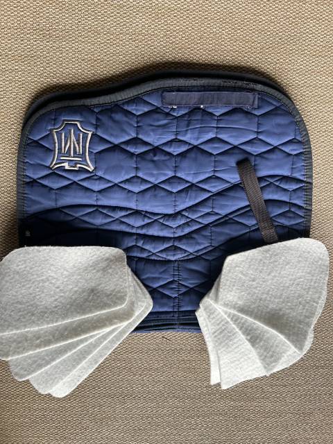 Tapis Mattes dressage avec cales correctrices 