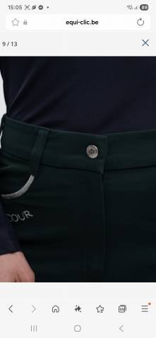 pantalon harcour jaltika jungle vert