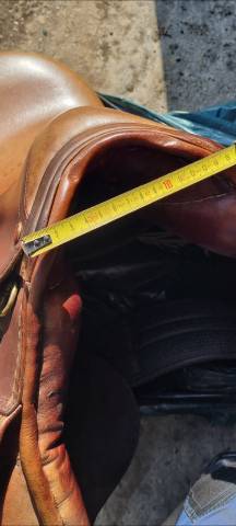 Selle marron 16.5 
