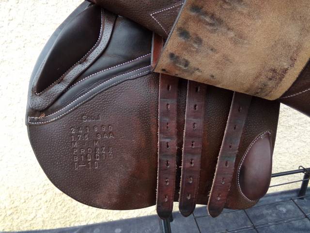 Selle Forestier Seoul Doubl&eacute;e Veau 17'5