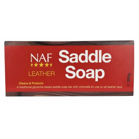 Savon glycériné Leather saddle soap - NAF - Nettoyage efficace