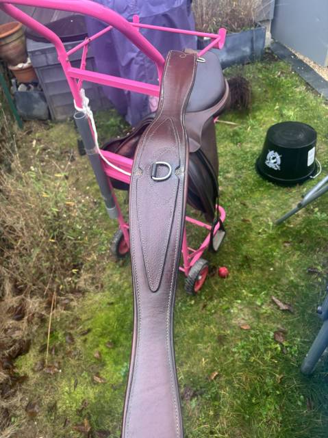 Sangle Antares taille 140 cuir marron