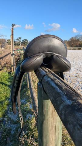 Selle de dressage Eric Thomas 17"