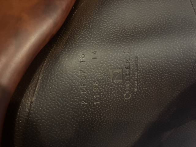 Selle monoquartier cross cso Child&eacute;ric taille 18 pouces