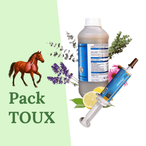 Pack Action Toux - DistriHorse33 - Voies respiratoires cheval