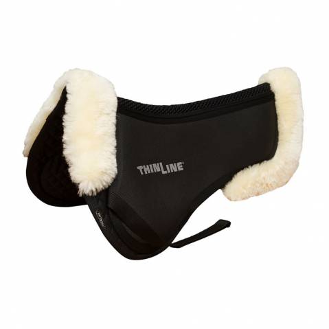 Amortisseur ThinLine Trifecta Half Pad avec bords en peau de mouton
