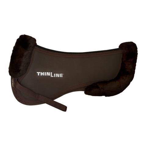 Amortisseur ThinLine Trifecta Half Pad avec bords en peau de mouton