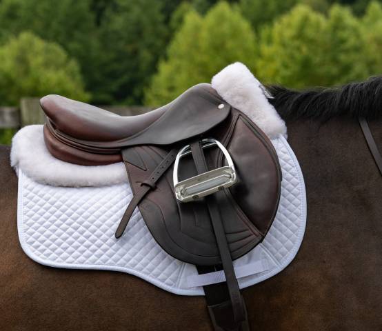 Tapis de selle Jump Wool ThinLine Euro Roll - 95% absorption choc