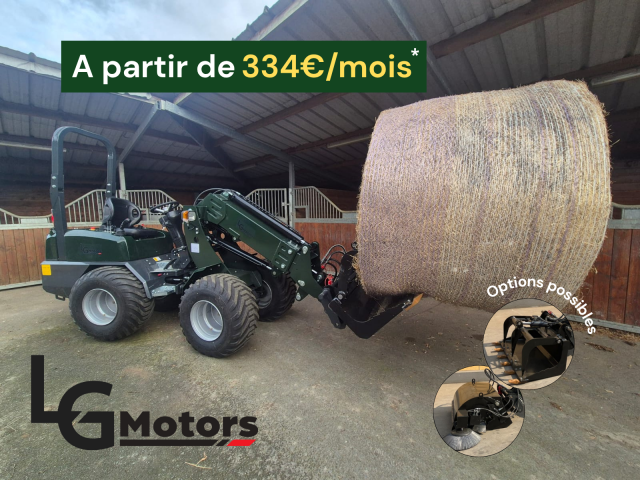 Valet de ferme - mini chargeuse lg motors th180