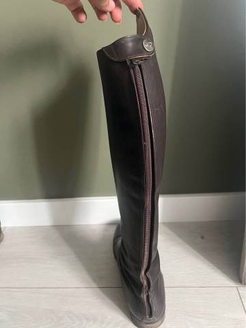 Bottes &eacute;quitation Femme - Marron - Performance taille 3