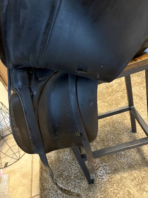 Selle de dressage 18 pouce kieffer 