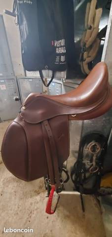 Selle mixte &Eacute;ric Thomas Hybrid 17,5"