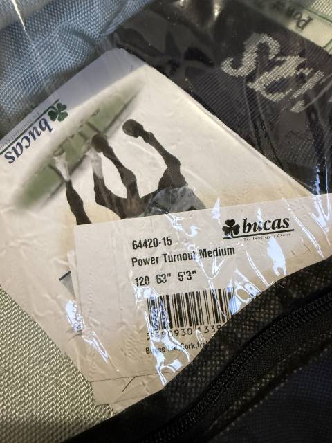 Couverture Bucas Power Turnout M&eacute;dium 